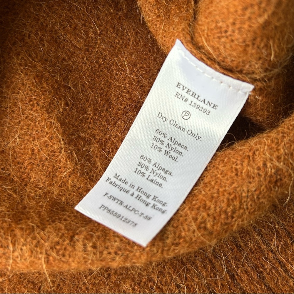 Everlane alpaca tee in copper xs - Picture 7 of 9